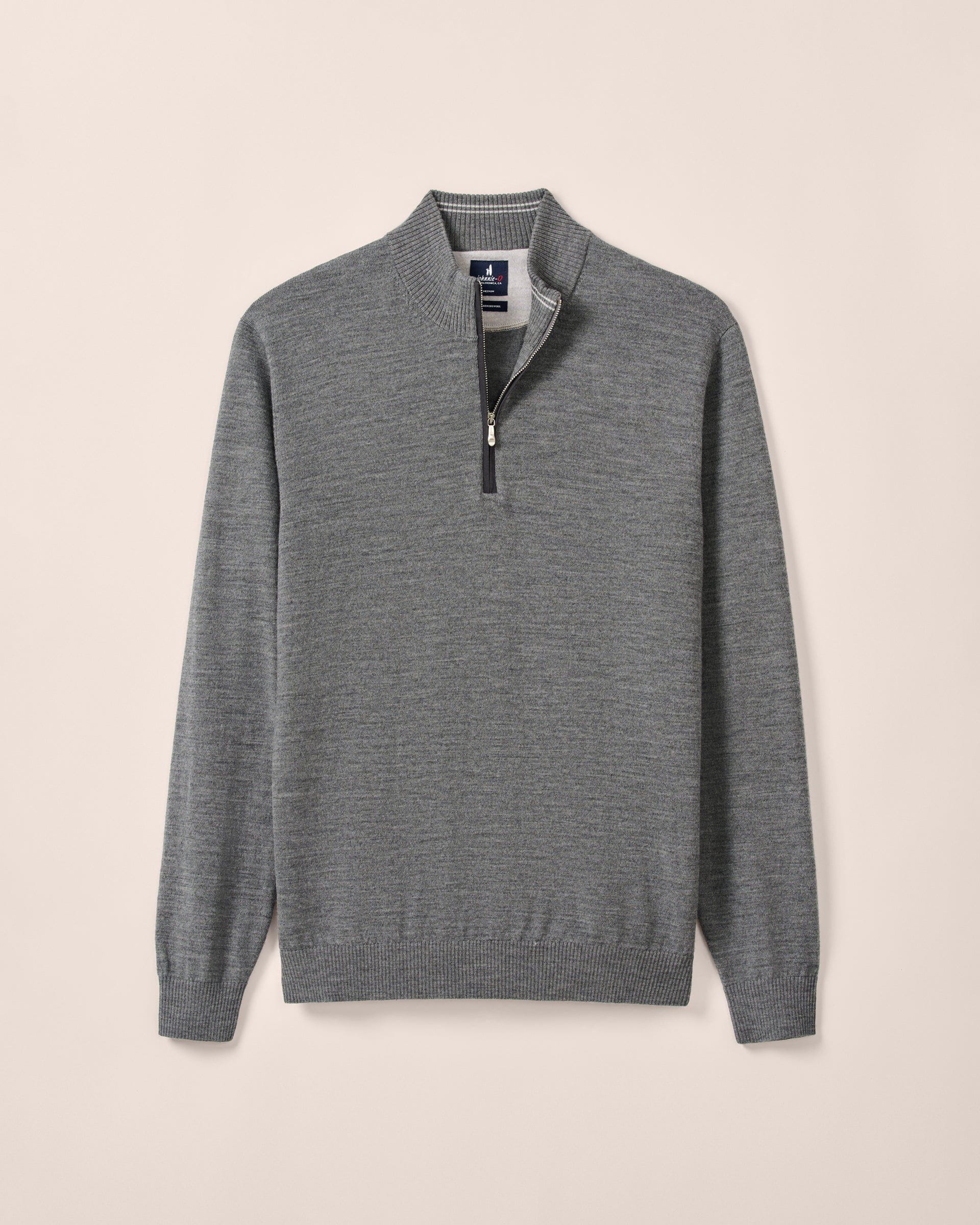 PerryGolf Raynor Merino 1/4 Zip Sweater - Image 50