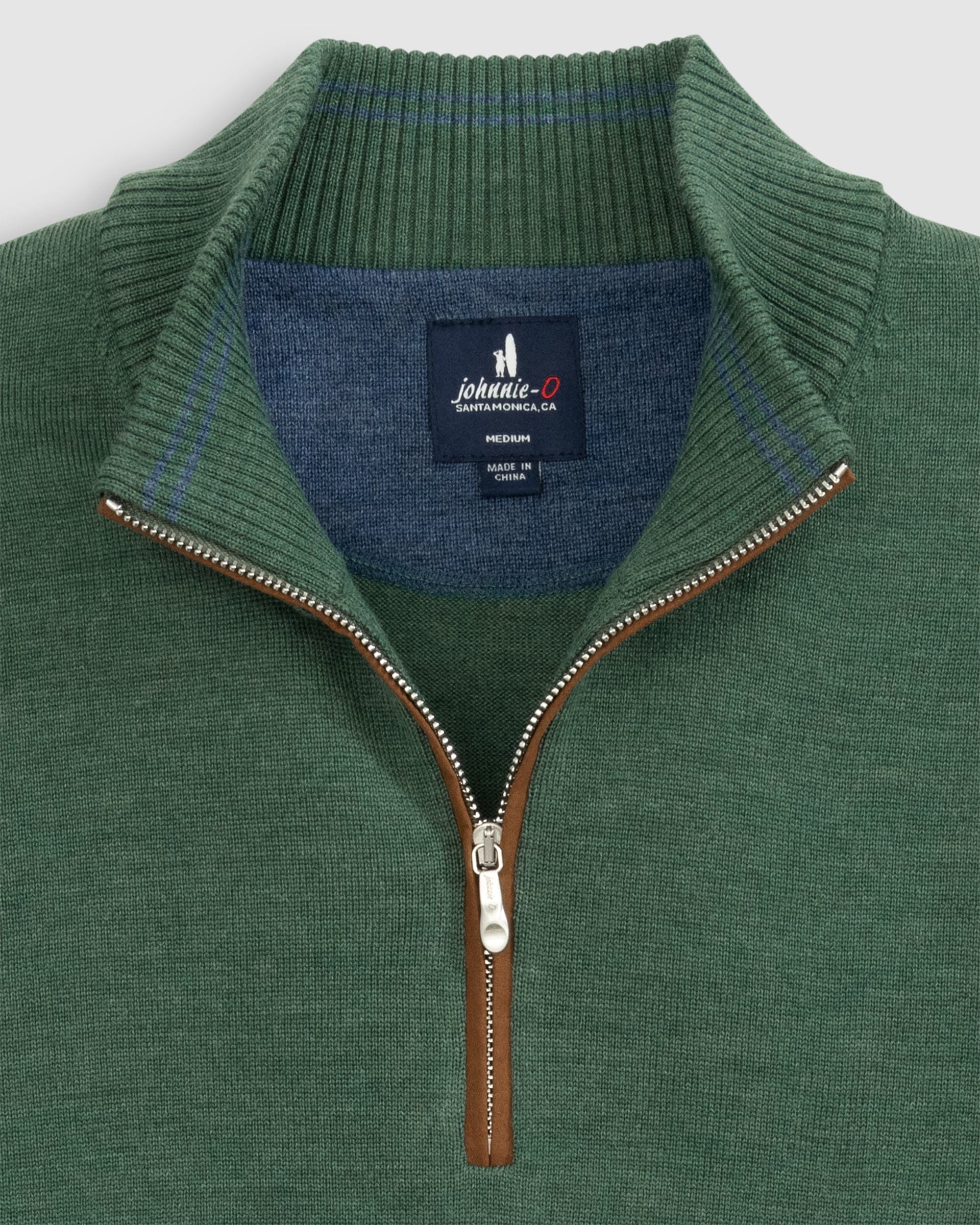 PerryGolf Raynor Merino 1/4 Zip Sweater - Image 6