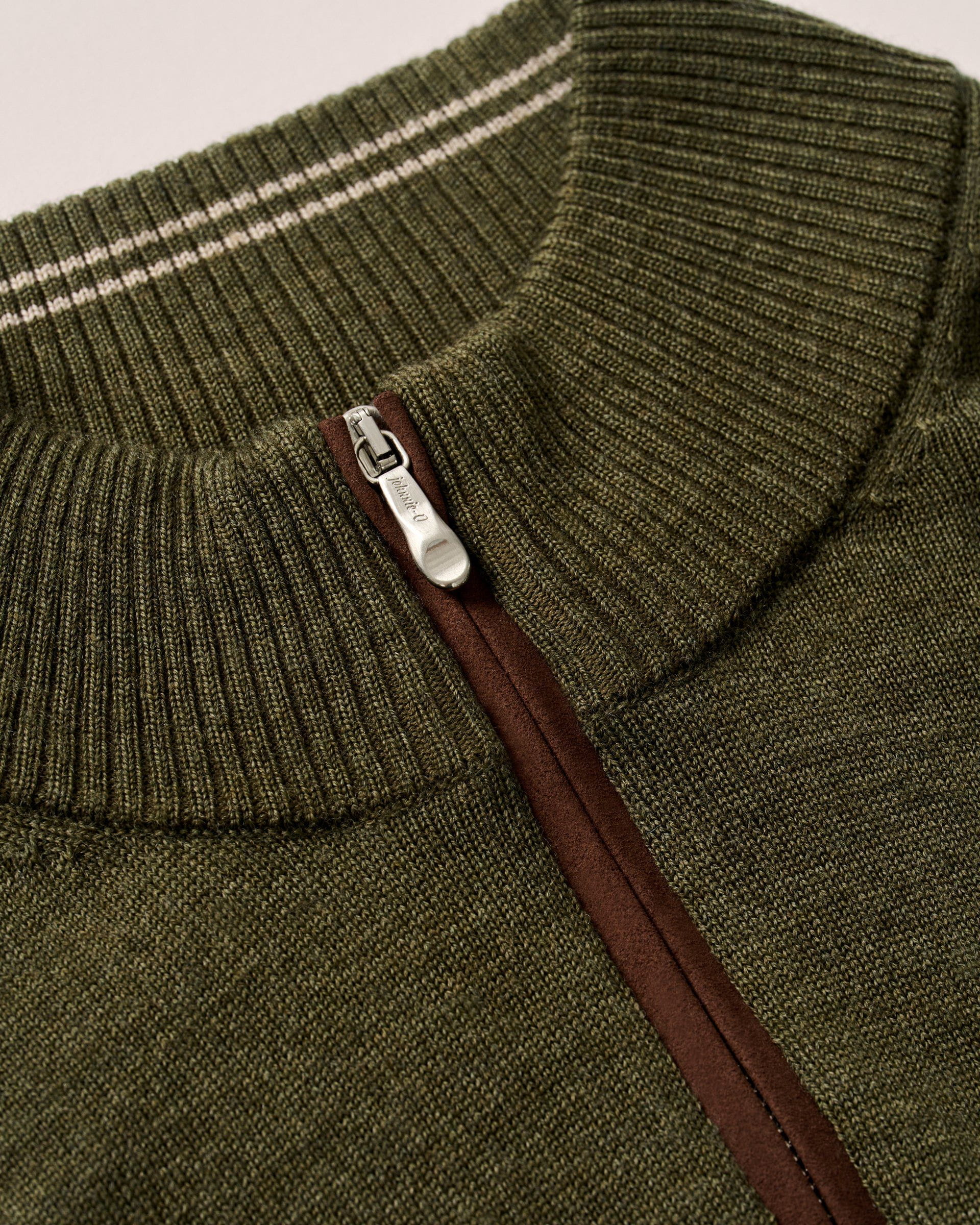 PerryGolf Raynor Merino 1/4 Zip Sweater - Image 69