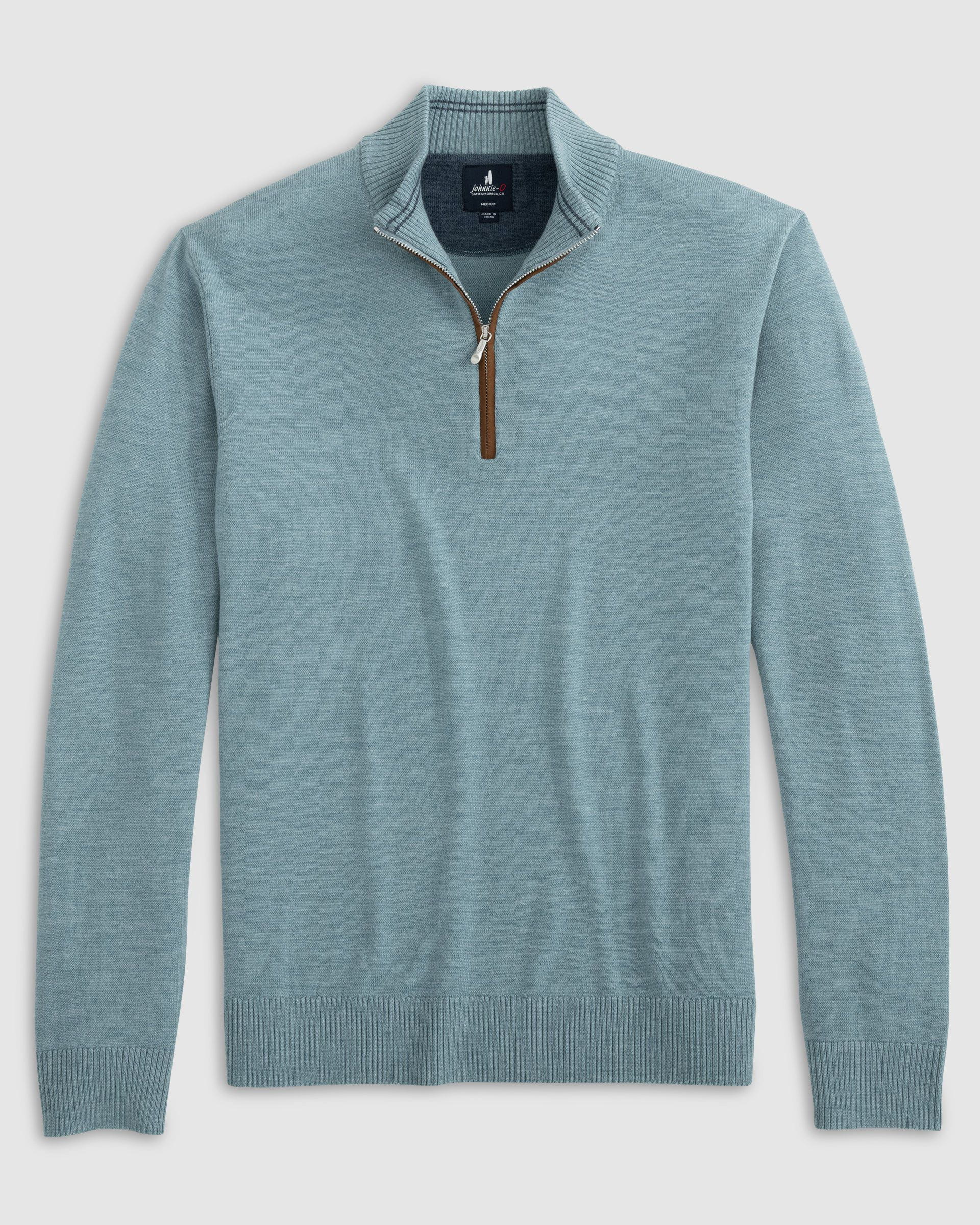 PerryGolf Raynor Merino 1/4 Zip Sweater - Image 9