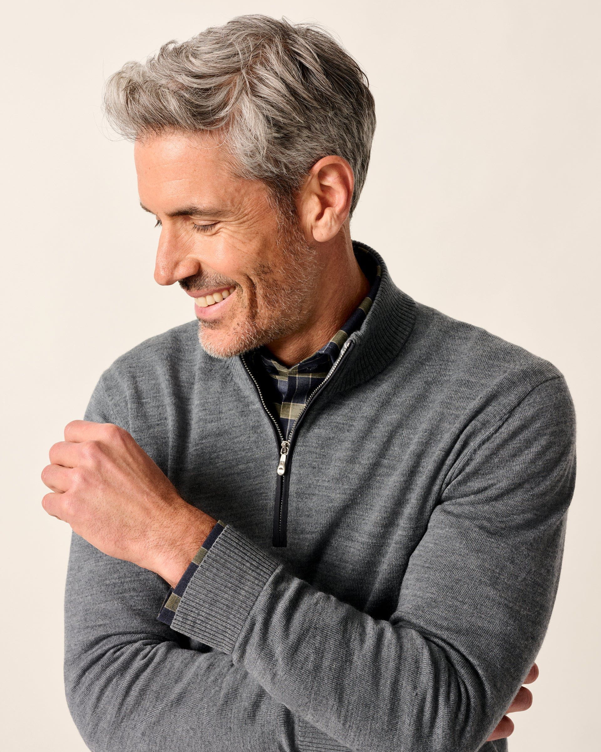 Raynor Merino 1/4 Zip Sweater - Image 4