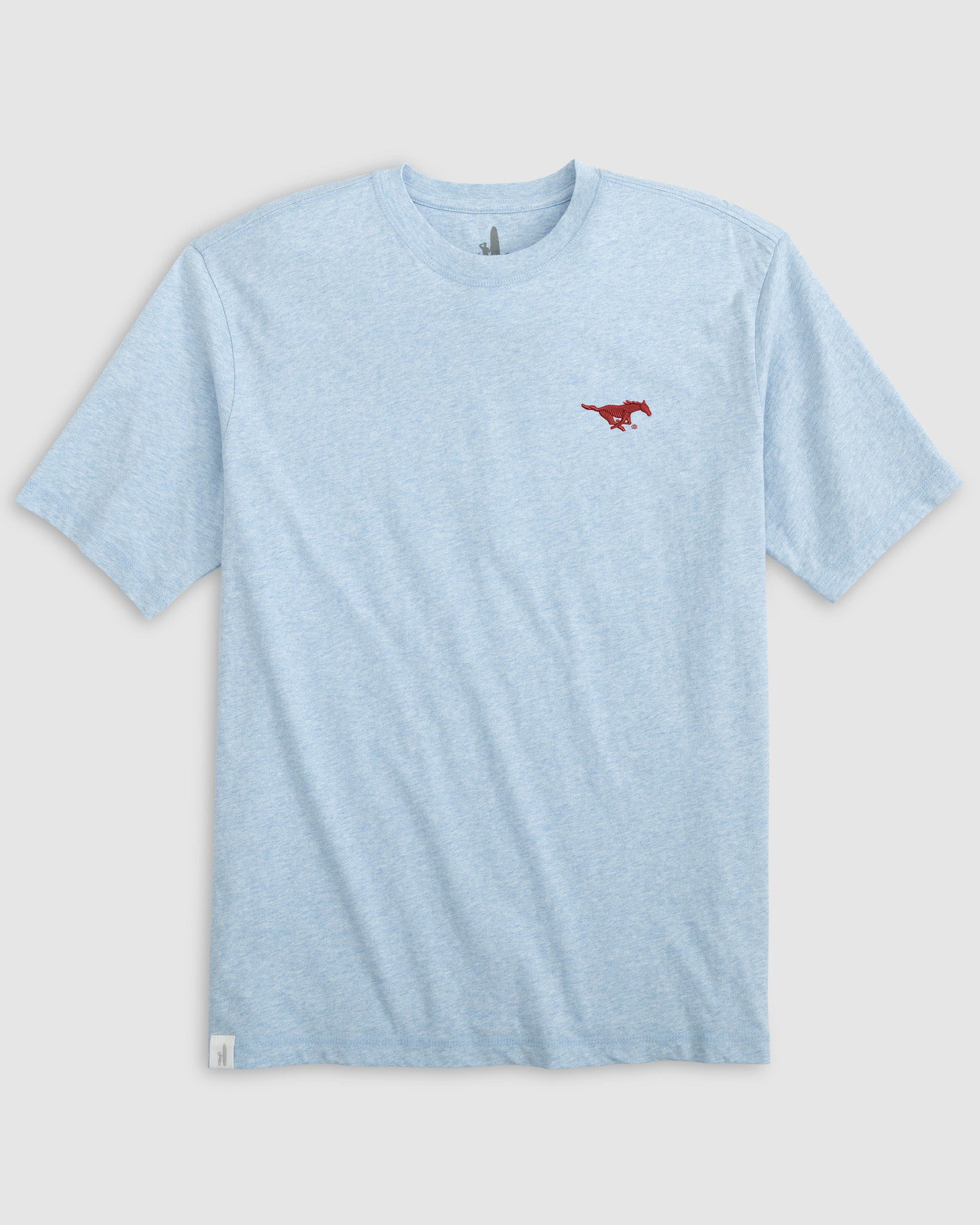 Southern Methodist Heathered Spencer T-Shirt
