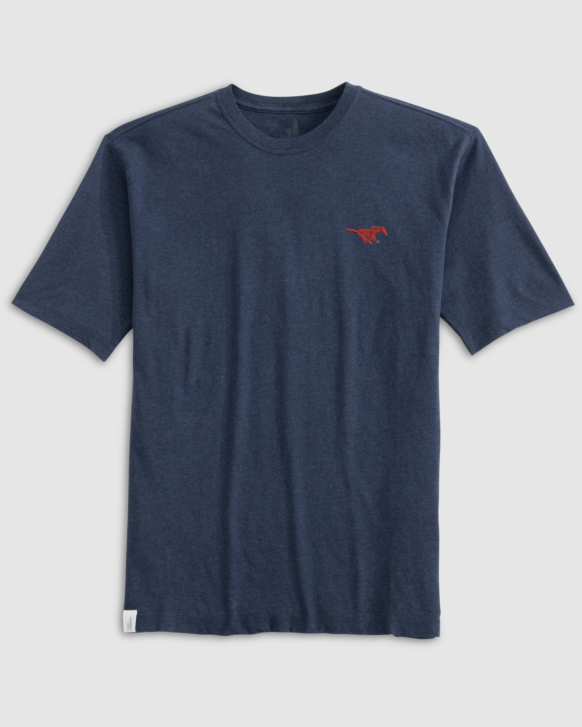Southern Methodist Heathered Spencer T-Shirt - Image 3