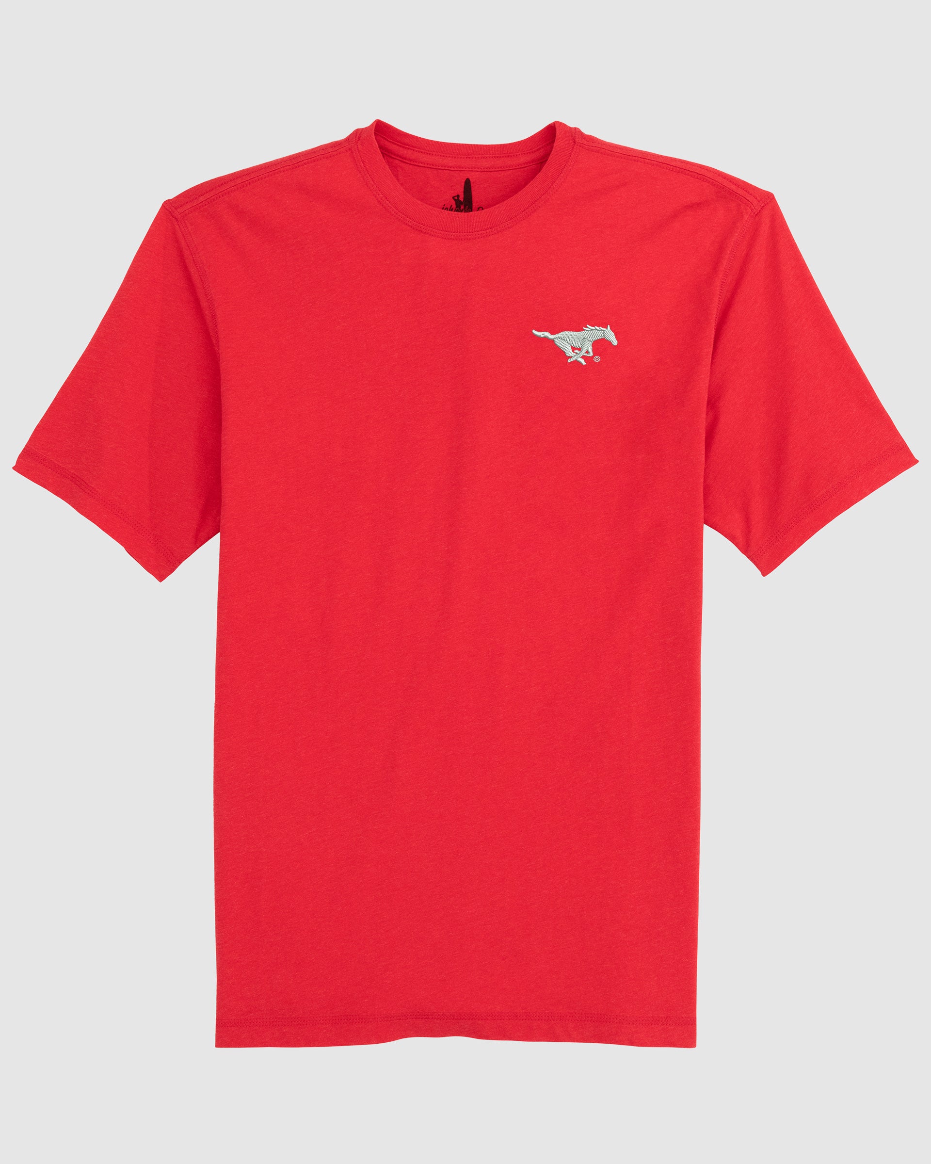 Southern Methodist Heathered Spencer T-Shirt - Image 6