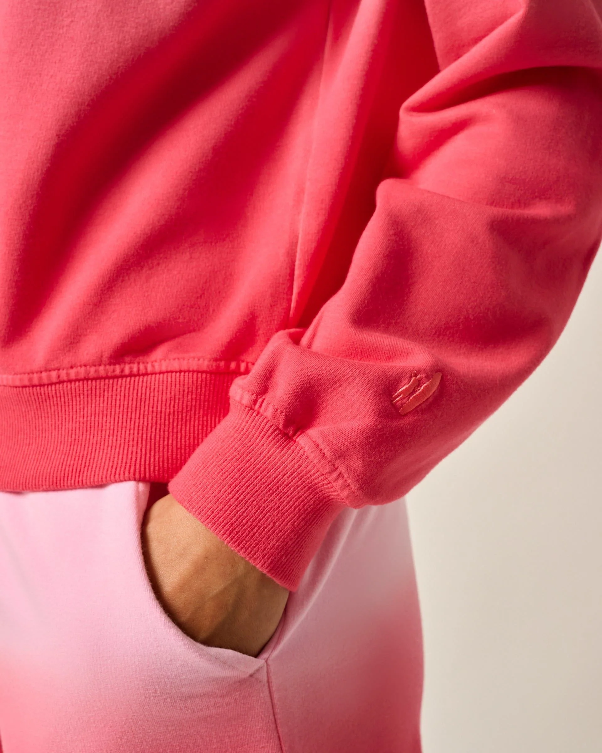 Sophia Lightweight Terry Crewneck Sweatshirt - Image 4