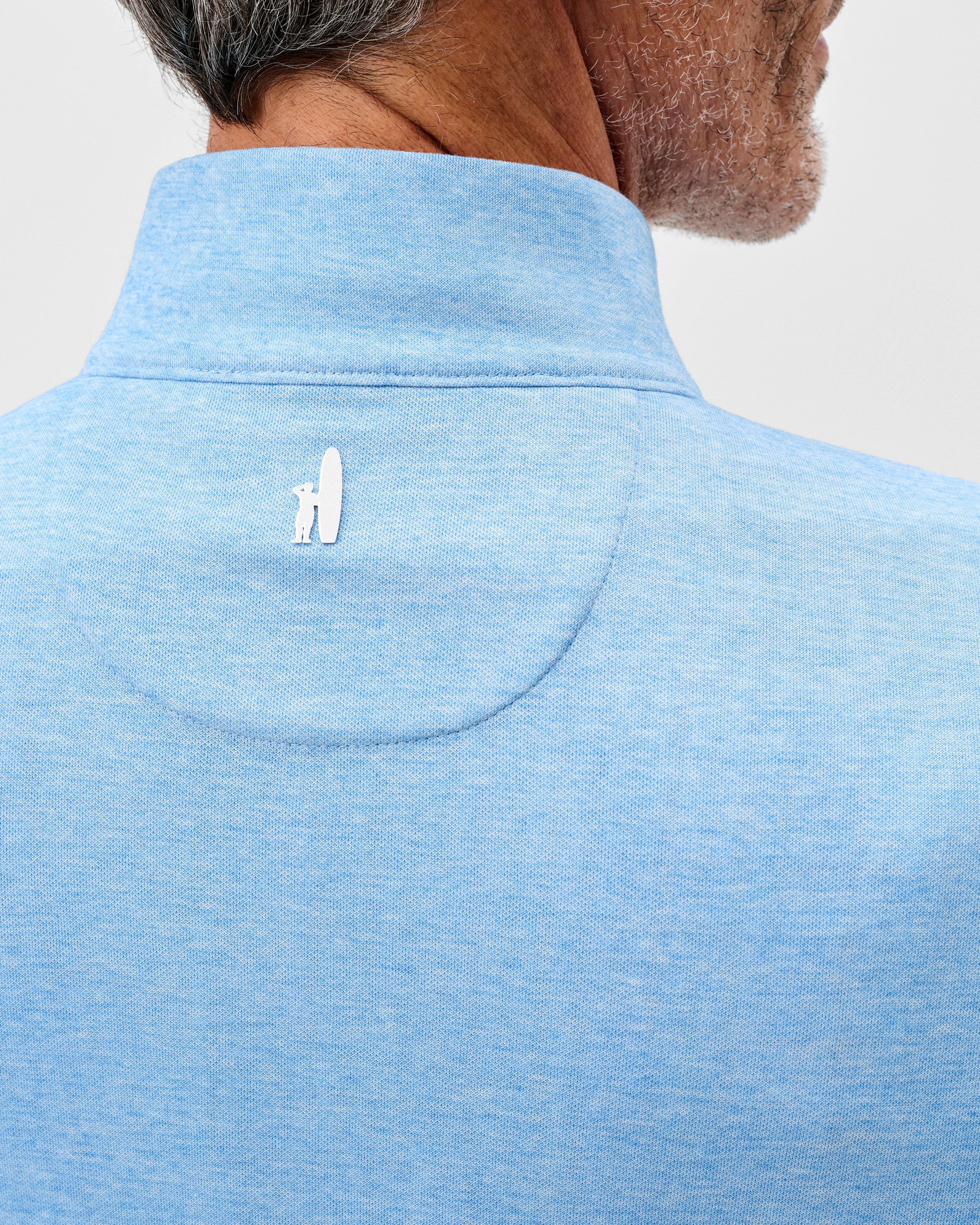 Pircio Dri-Release Heathered 1/4 Zip Pullover - Image 4