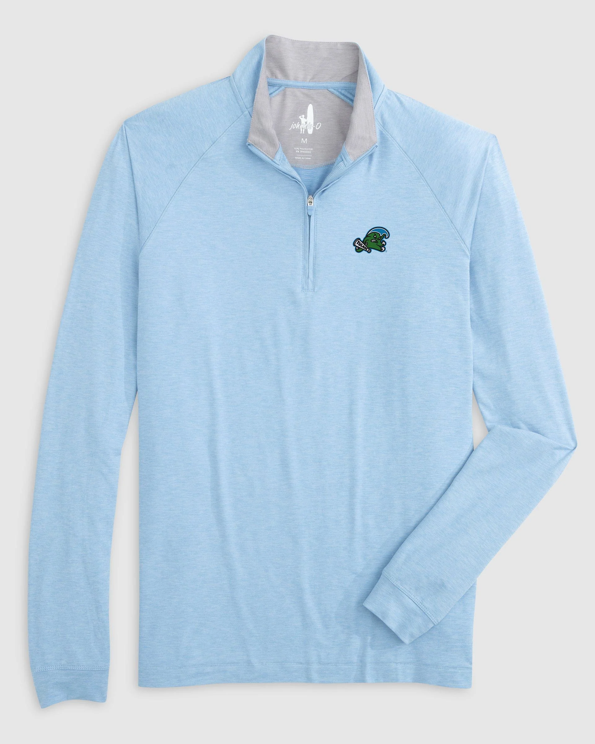 Tulane Freeborne Performance 1/4 Zip - Angry Wave Logo - Image 3