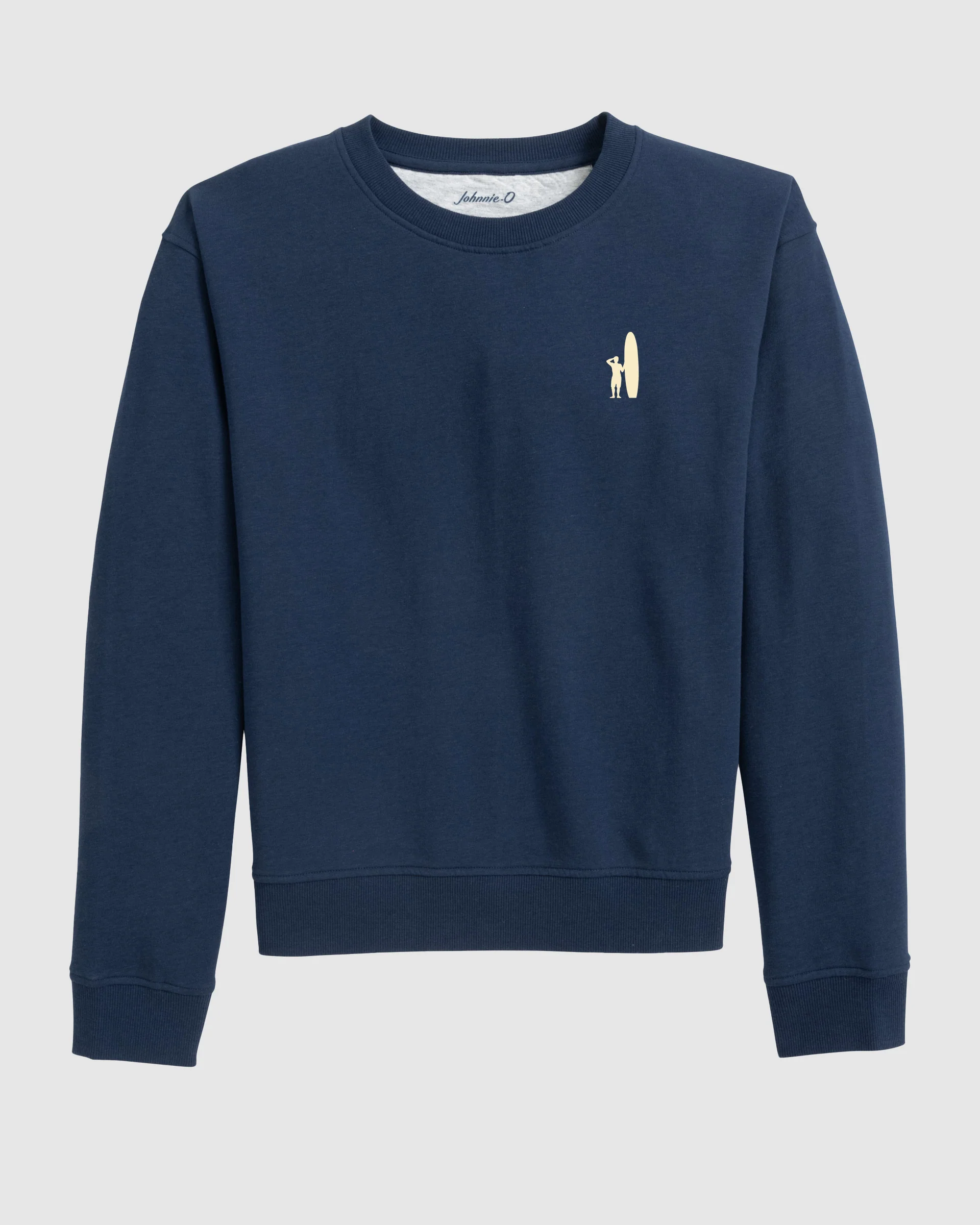 Women's Custom Surfer Logo Penny Crewneck Sweatshirt - Image 2