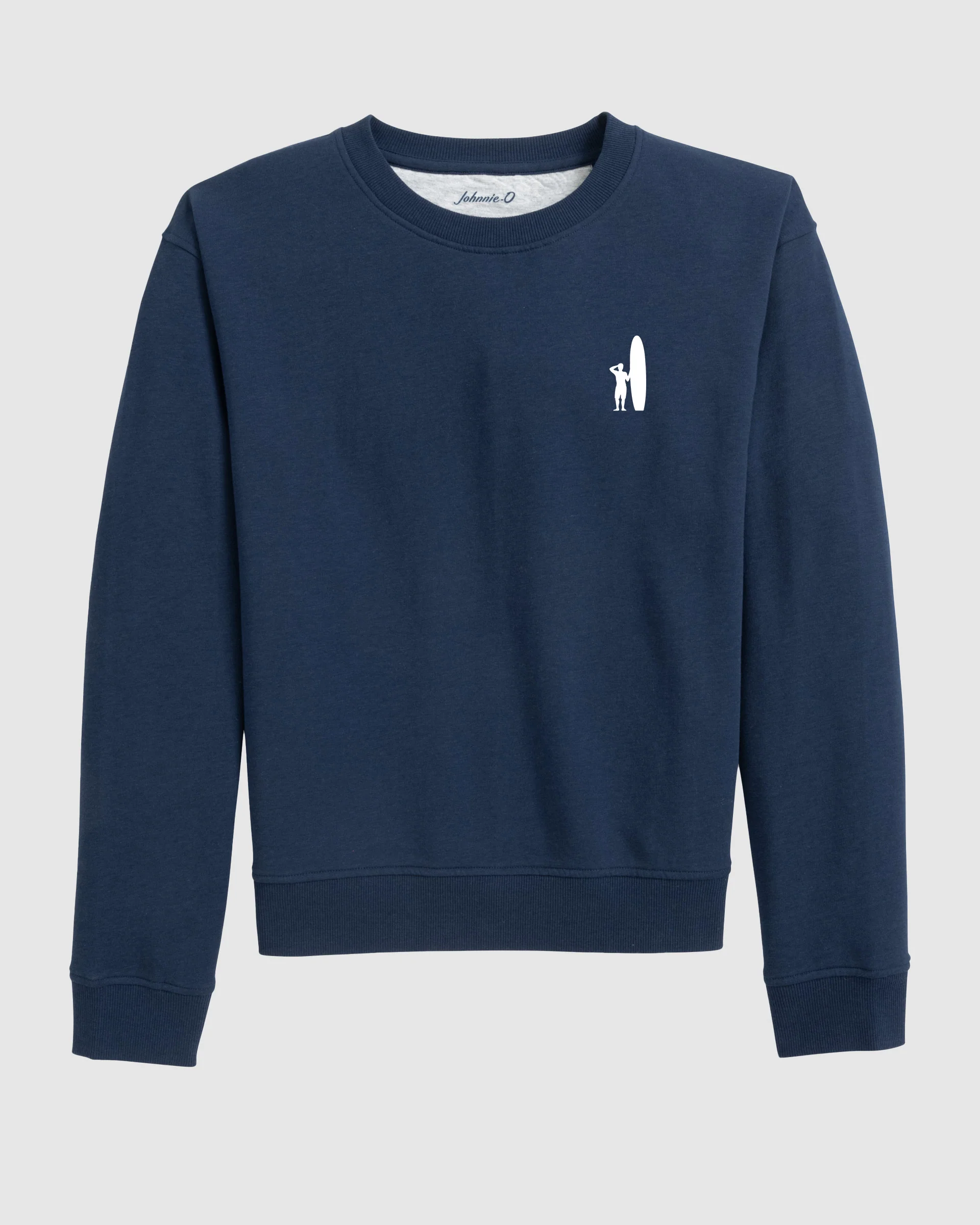 Women's Custom Surfer Logo Penny Crewneck Sweatshirt - Image 4