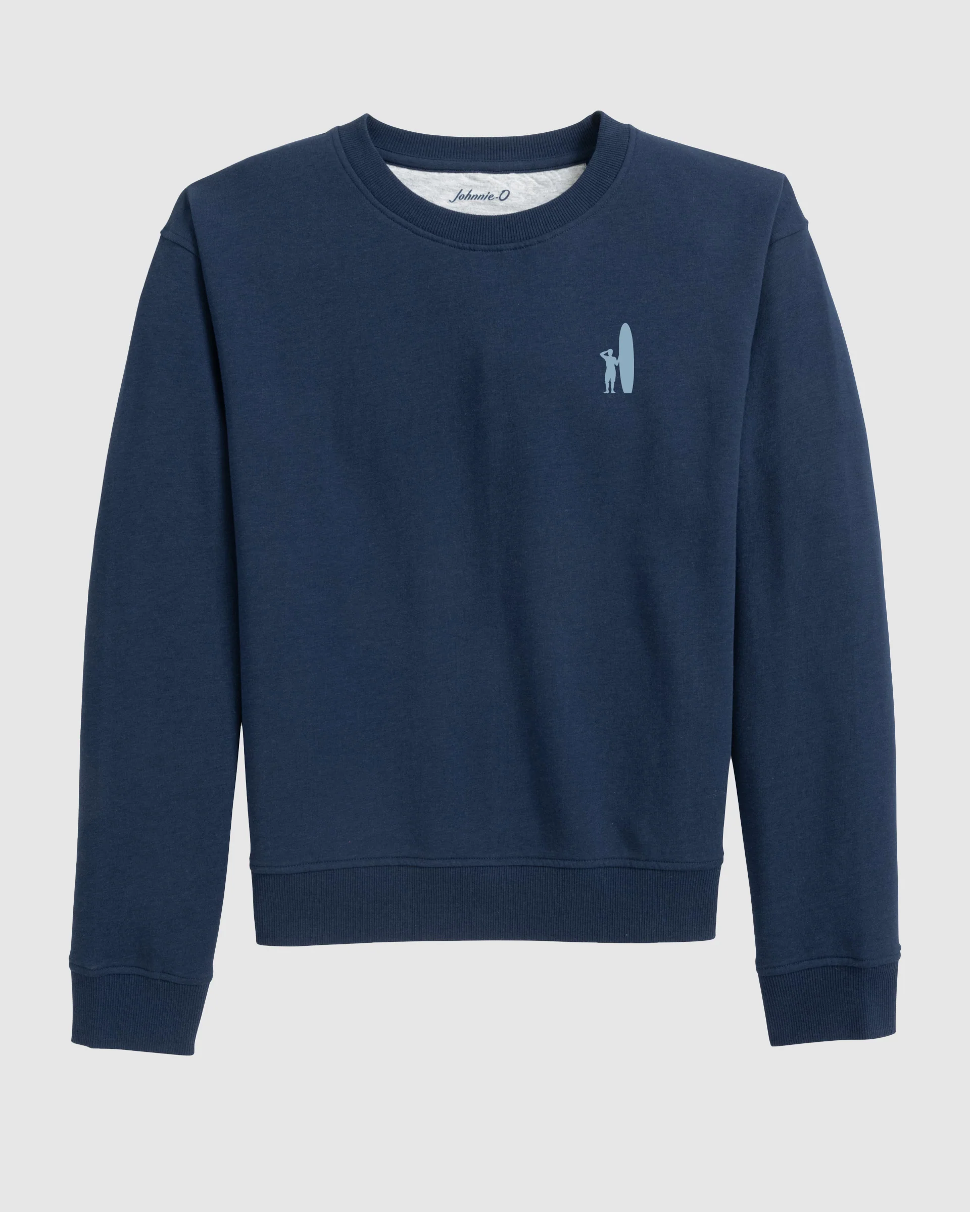 Women's Custom Surfer Logo Penny Crewneck Sweatshirt - Image 7