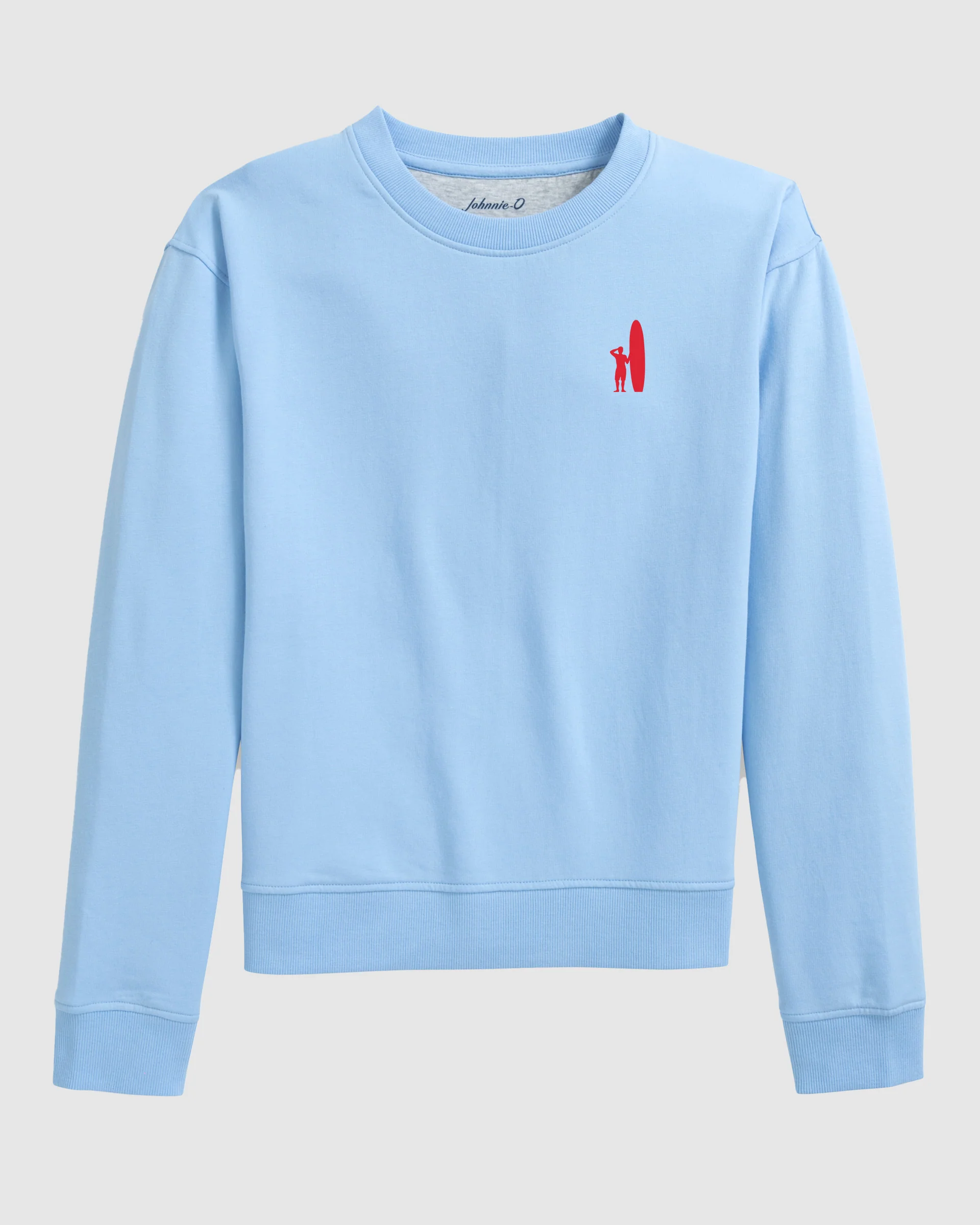 Women's Custom Surfer Logo Penny Crewneck Sweatshirt - Image 8