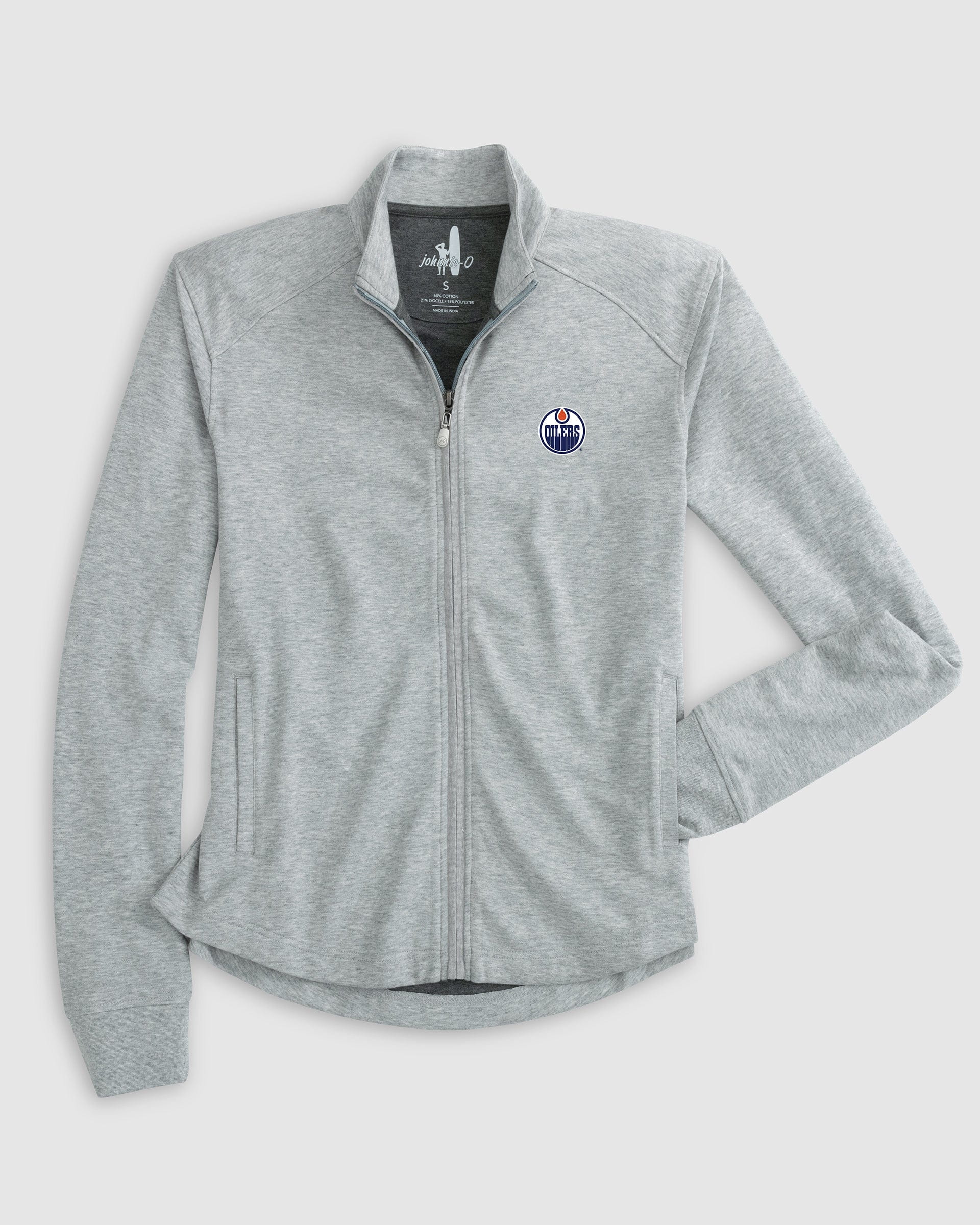 Women's Edmonton Oilers Tomi Full Zip Jacket - Image 2